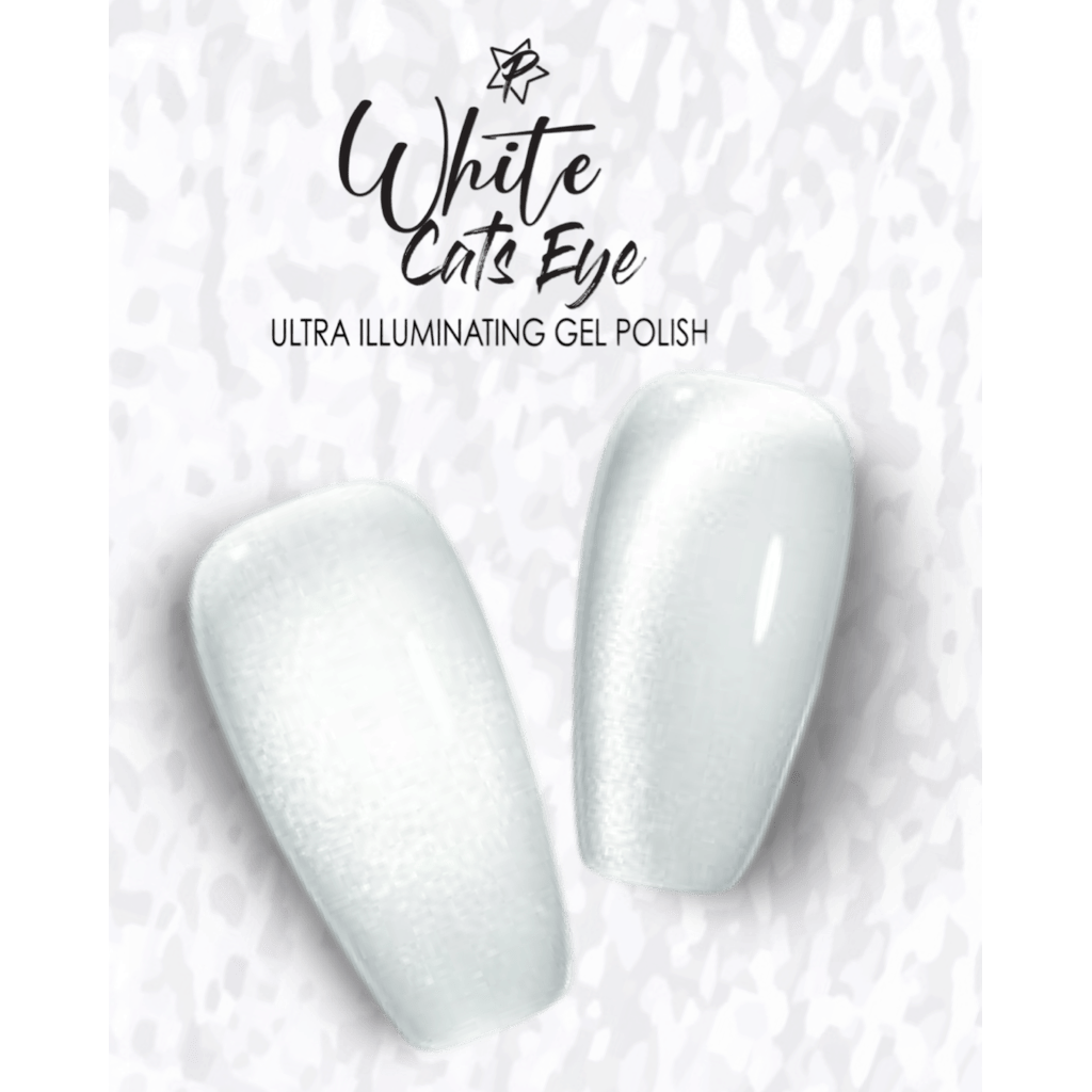 White Cat's Eye Gel Polish