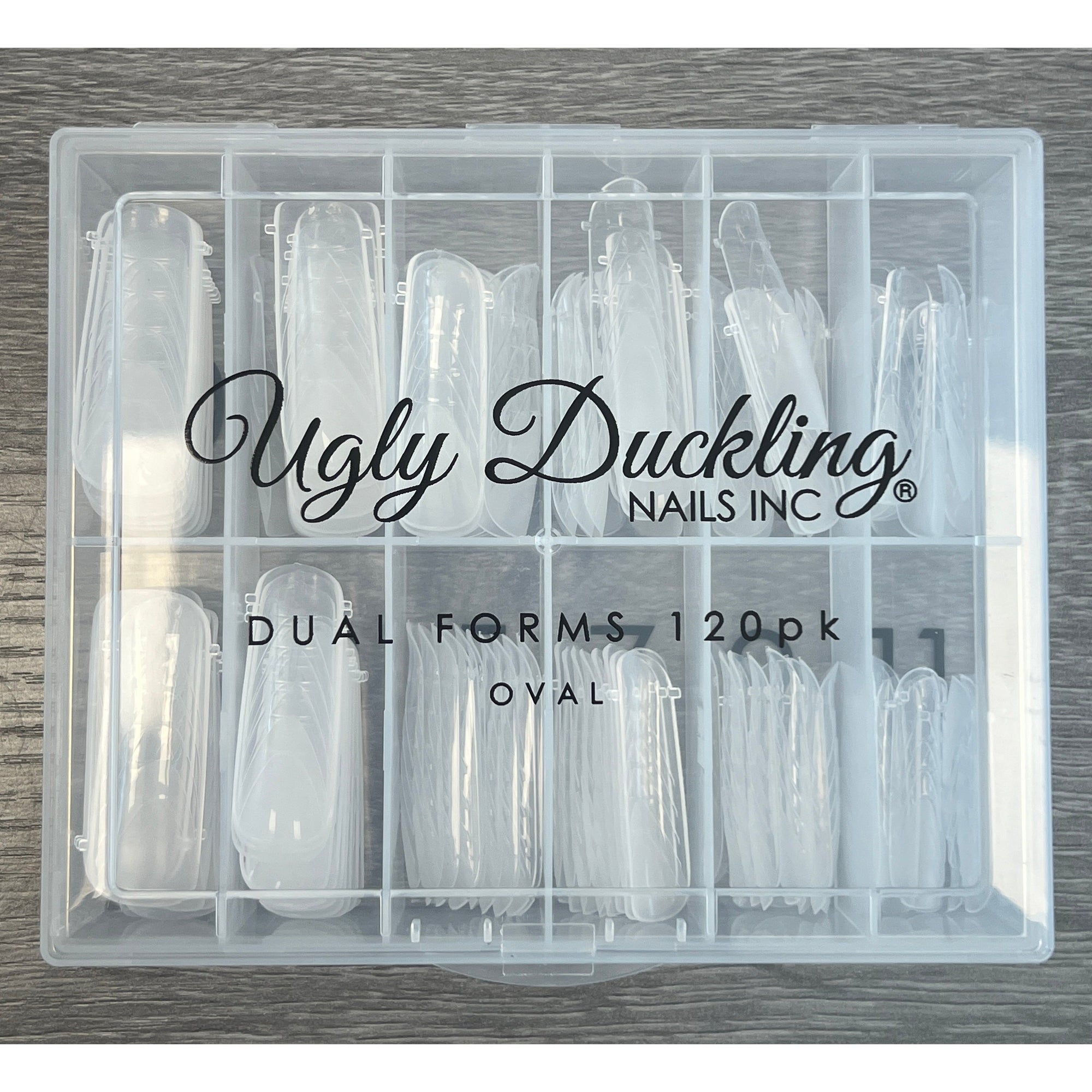 UD- DUAL NAIL FORMS - OVAL