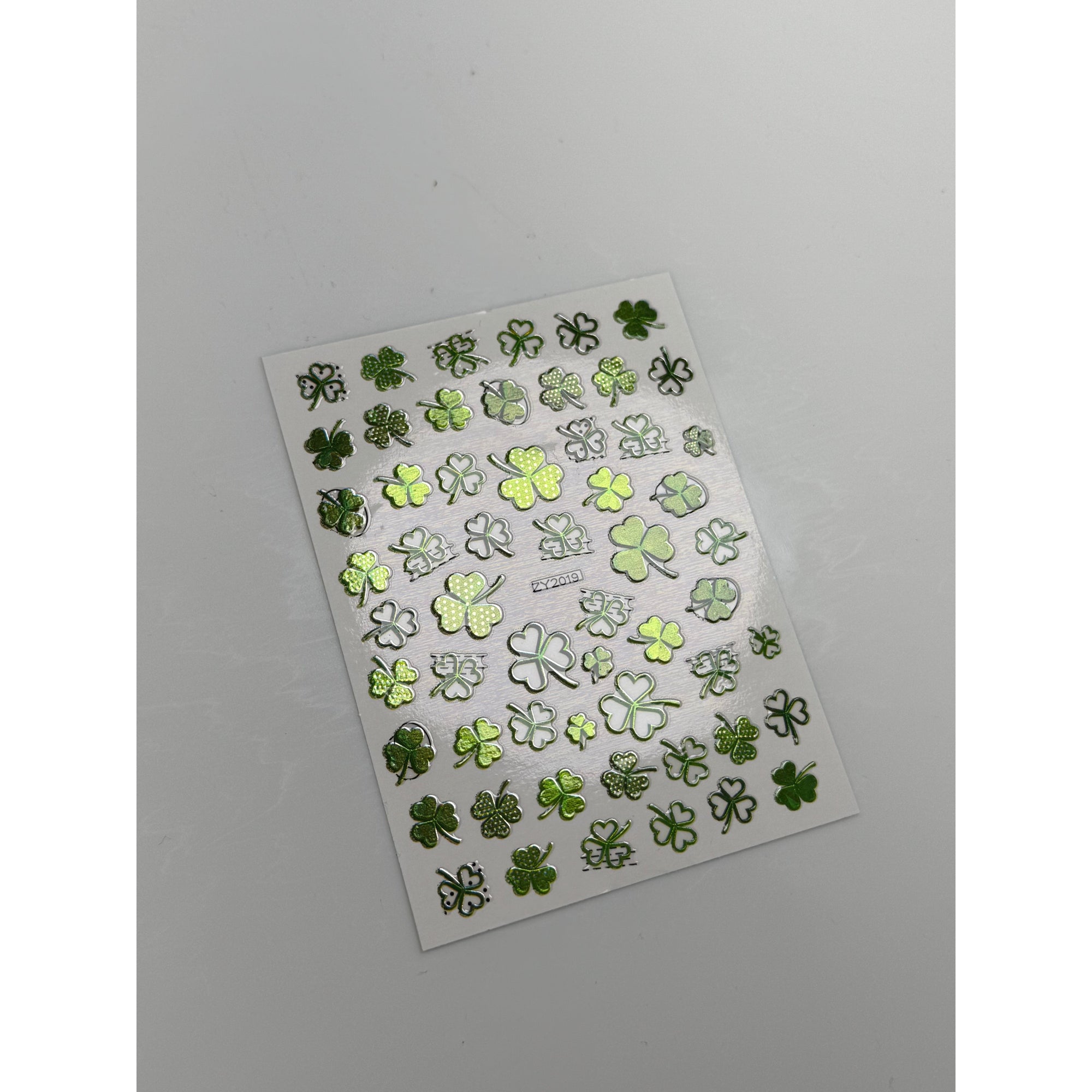 Pasties Decals - Holo Shamrock 19