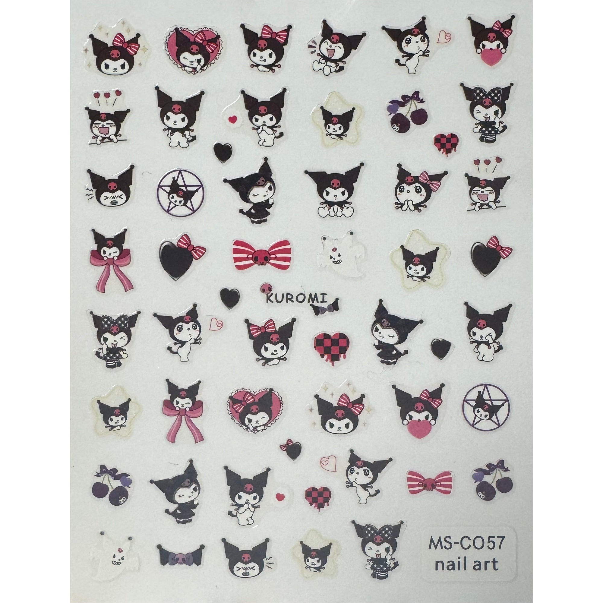 Pasties Decals - Dark Kitty