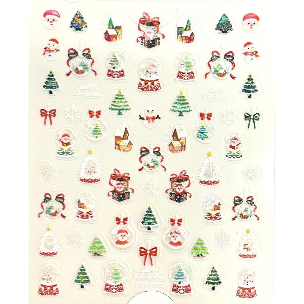 Pasties Decals - Classic Christmas