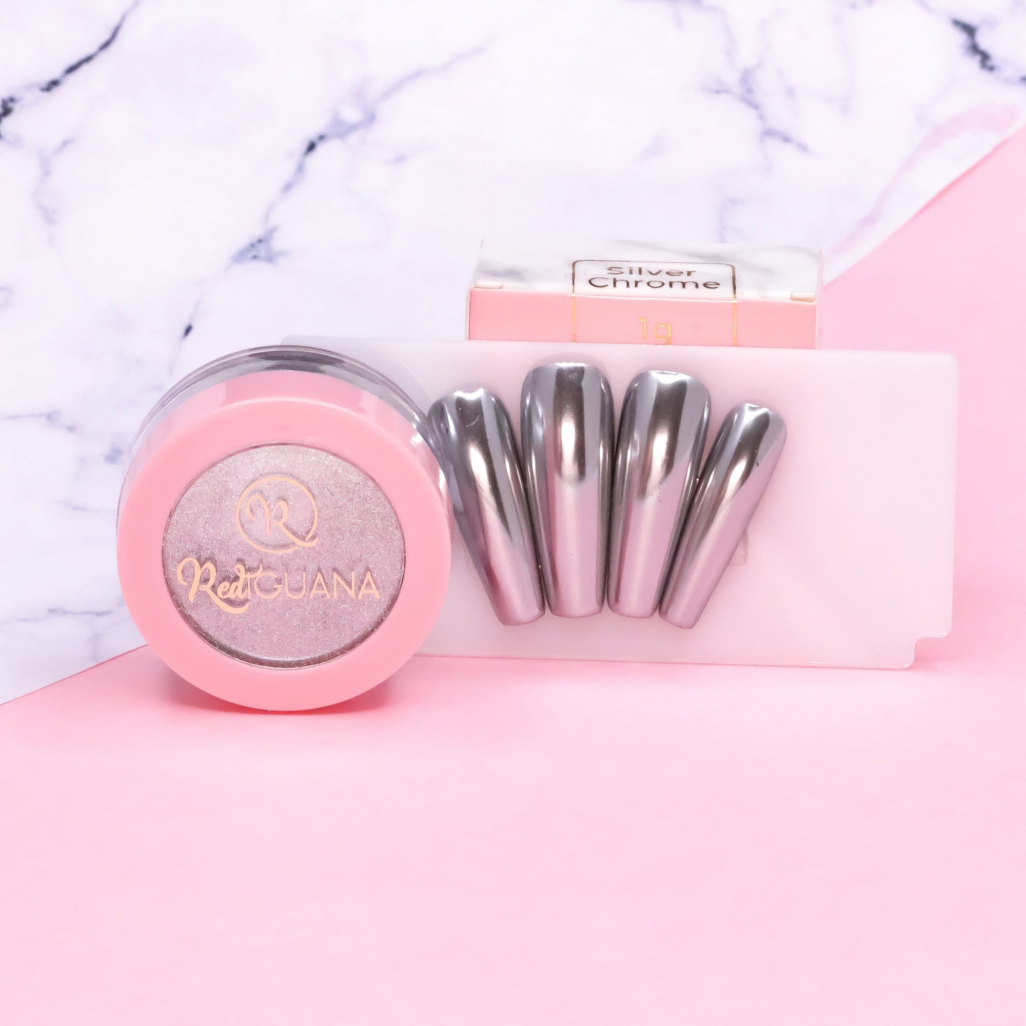 RI-  Metallic Chrome Pigment set of 6 colors