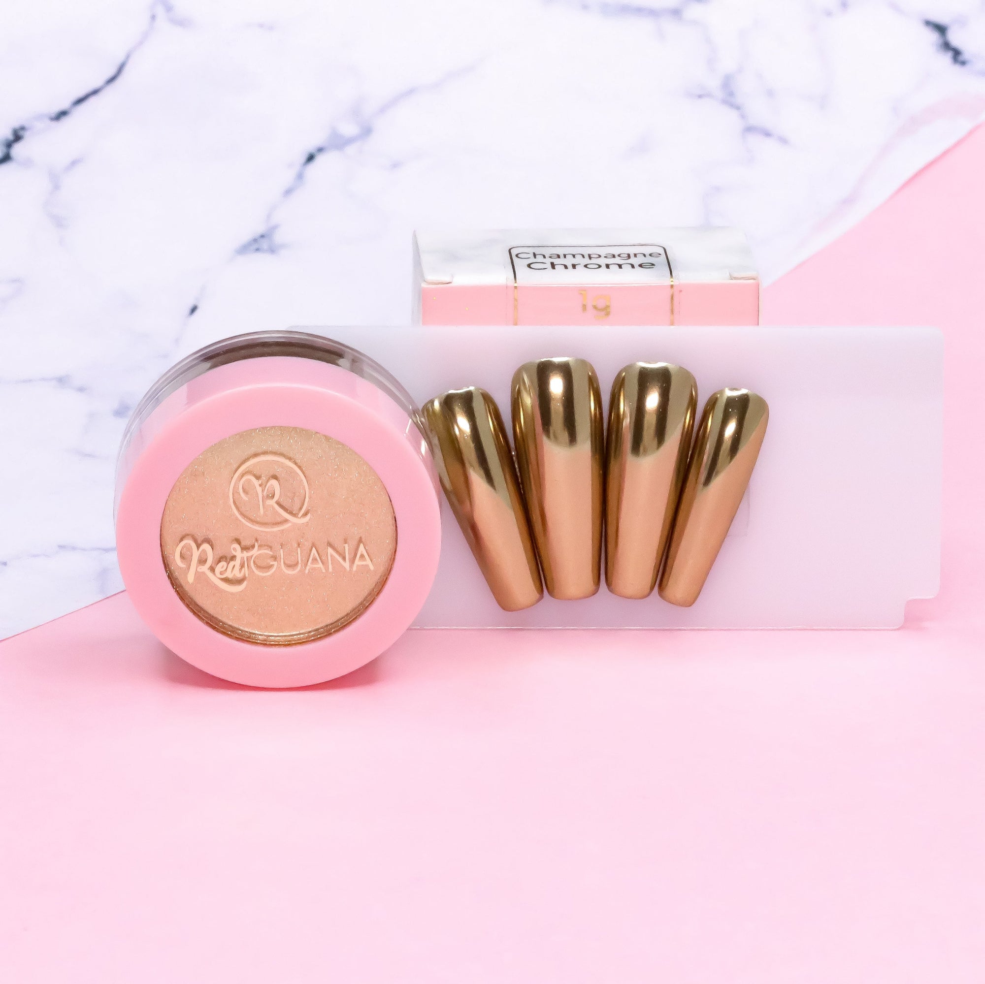 RI-  Metallic Chrome Pigment set of 6 colors