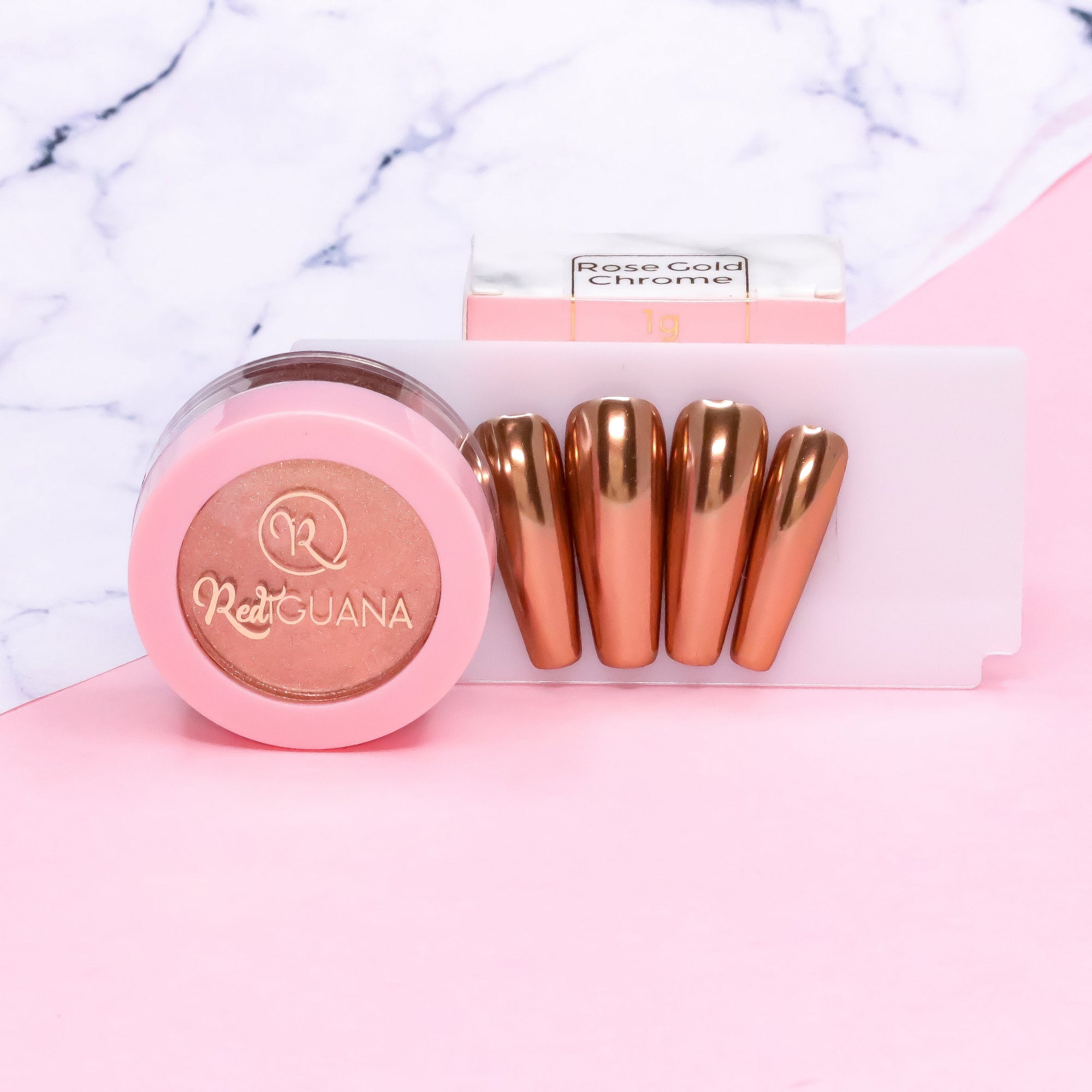 RI-  Metallic Chrome Pigment set of 6 colors