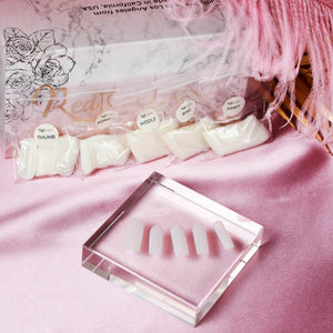 RI- Base Nail Tips for Silicone Practice Hands-2.0 Hand-Red Iguana LLC-For Full Hand-Gel Essentialz
