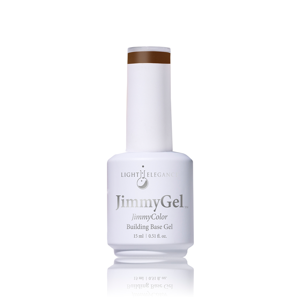 Sheer Brown JimmyGel, Soak-off Building Base, 15 ml-Light Elegance-Gel Essentialz