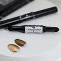 K- 3 Chrome Pen W Champagne Metal x Olive Peacock