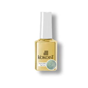 K- Aurora Effect Non Wipe Top Gel 15ml (GREEN)D