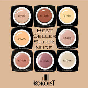 K- Best Seller Sheer Nude Collection 8pc