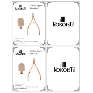 K- Cuticle Nipper (Pink Gold) - Gel Essentialz K- Cuticle Nipper (Pink Gold) - Gel Essentialz