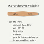 K- Diamond Brown Washable File 120/120