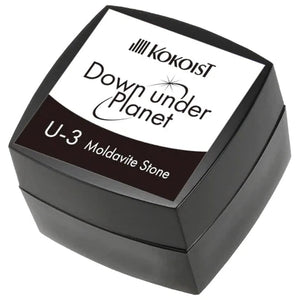 K- Down Under Planet U-03 Moldavite Stone