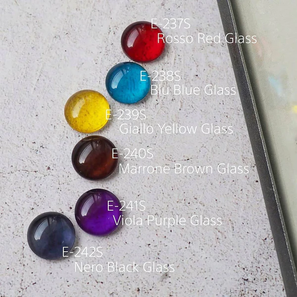 K- E-240S Marrone Brown Glass Color Gel 2.5g