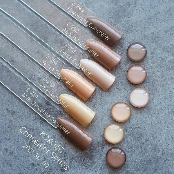 Vendor] K- E-254 Milk Chocolate Concealer Color Gel 2.5g E-254