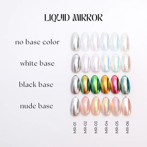 K- MR05 Liquid Mirror Peacock Chrome