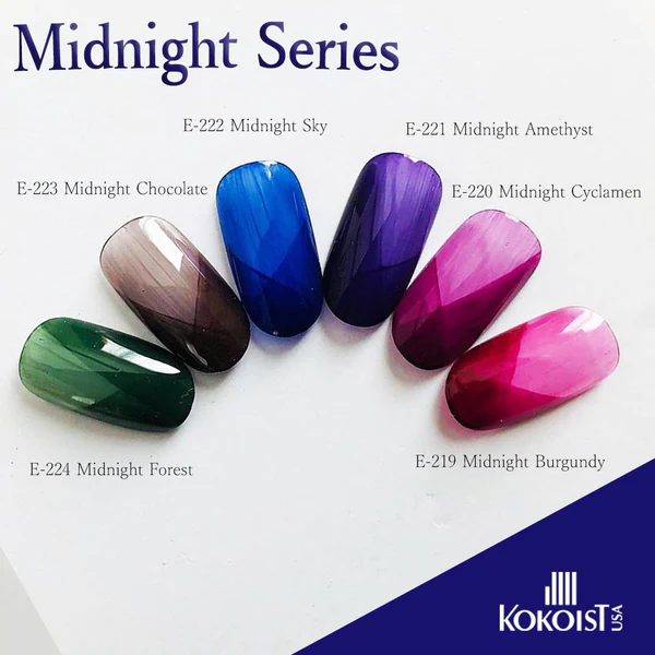 Vendor] K- Midnight Series E219-E224 | Gel Essentialz