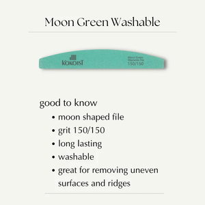 K- Moon Green Washable File 150/150