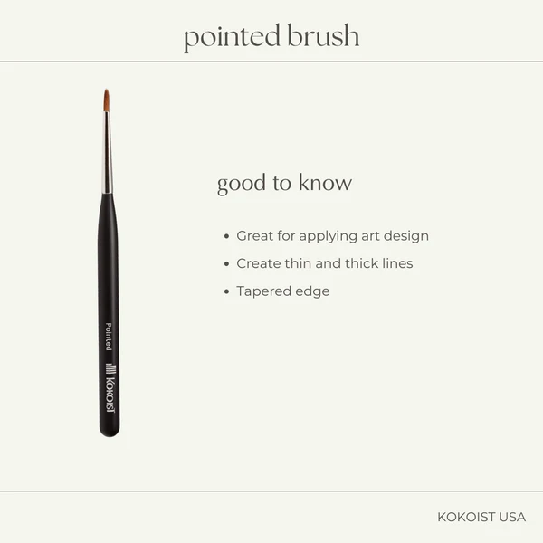 K- Pointed Brush