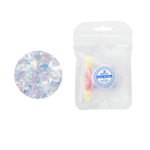 K- R-3 Rainbow Mica Flakes Unicorn Blue