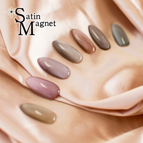 ANNUUM×MOONLIT Gleam silk gold magnet K-Satin-Magnet-Series-7pc_-
