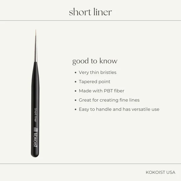 K- Short Liner Brush