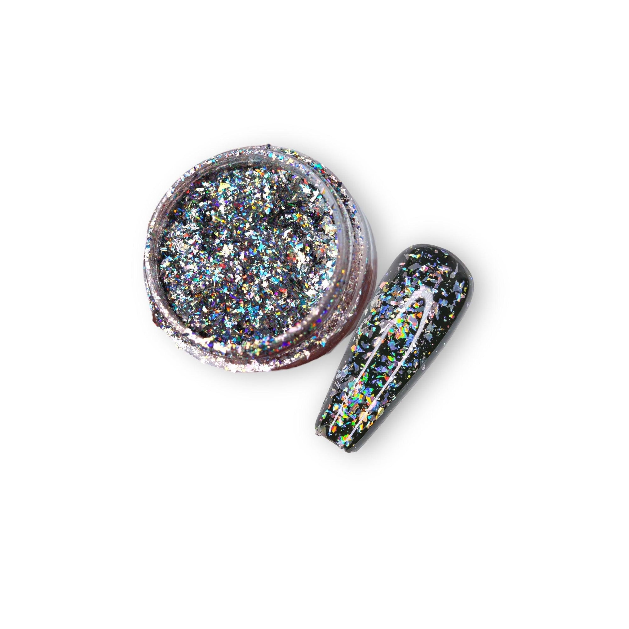 RI-  Large Galaxy Holo Flakes