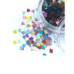 Lazer Hearts Glitter Mix