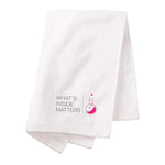 Light Elegance White What's Inside Matters Towel
