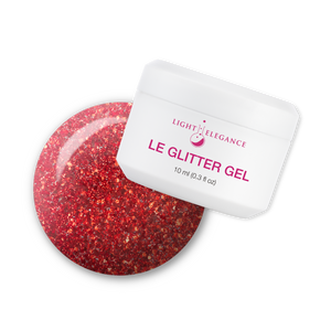 Little Red Sled, Glitter Gel, 10 ml