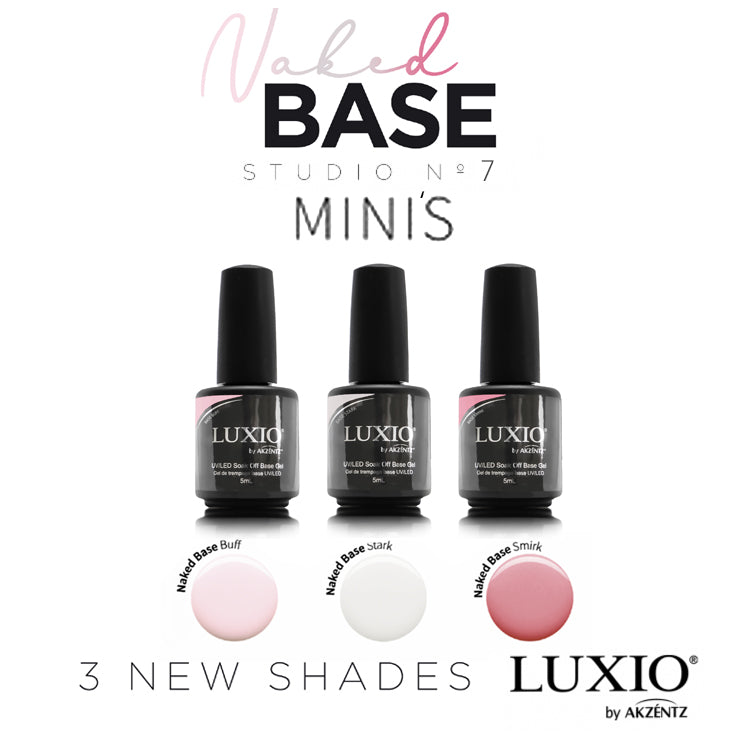 Luxio - Naked Base Studio N°7 Mini's (3 x 5g)