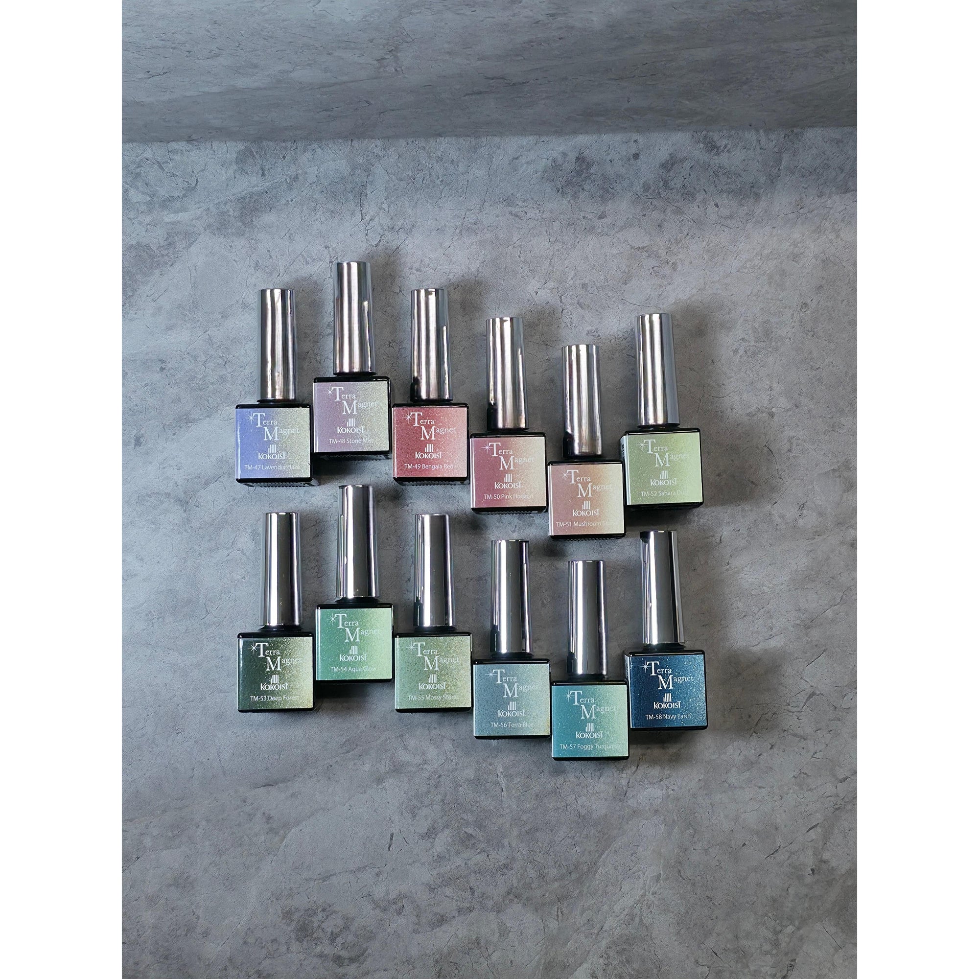 K- Terra Magnet Gel 12pc Set (TM47-TM58)