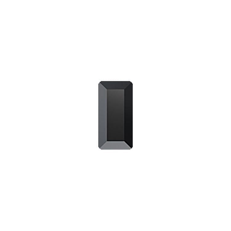 MINI BAGUETTE FLAT BACK - JET