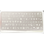 PF Stamping Plate - Mini Icons 2-Profiles-Gel Essentialz