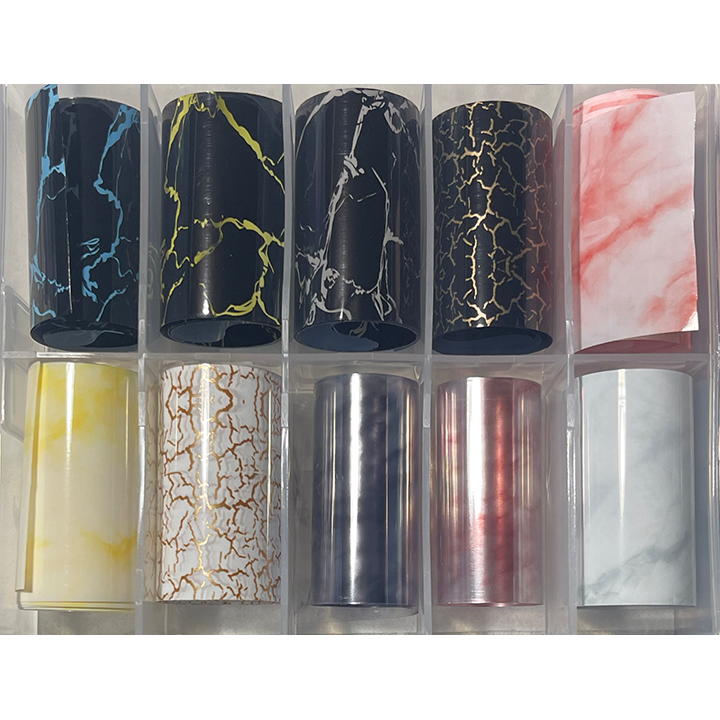 Marble - 10pc Transfer Foil Set