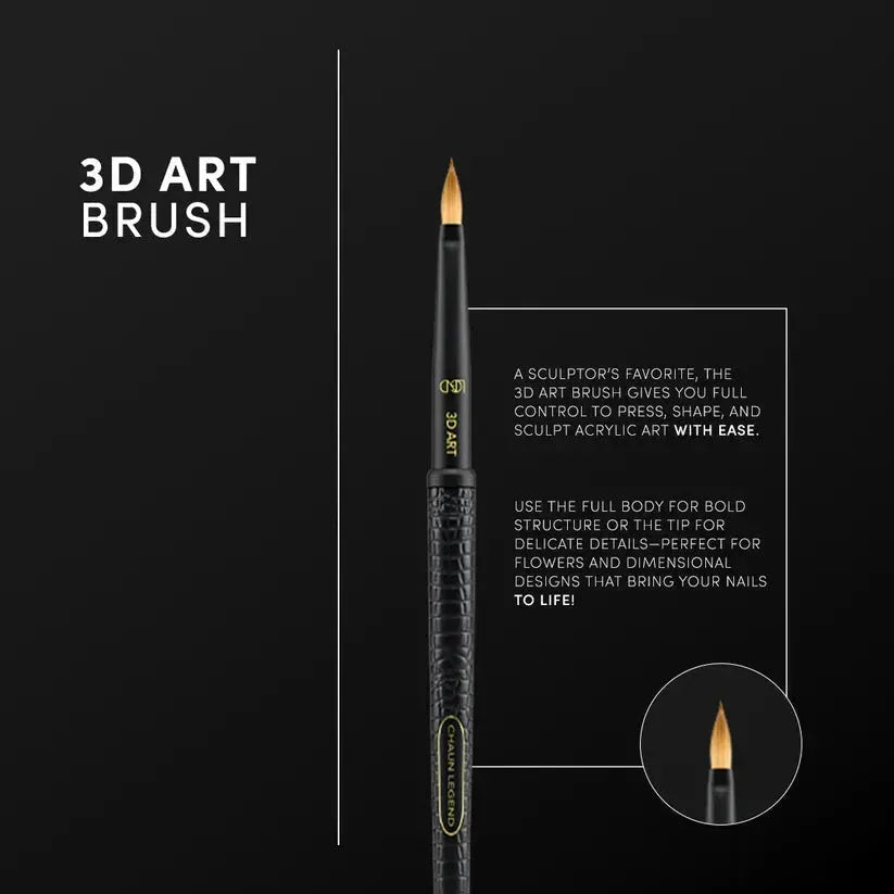 LGND - Nail Art Brush - 3D Art-Chaun Legend-Gel Essentialz