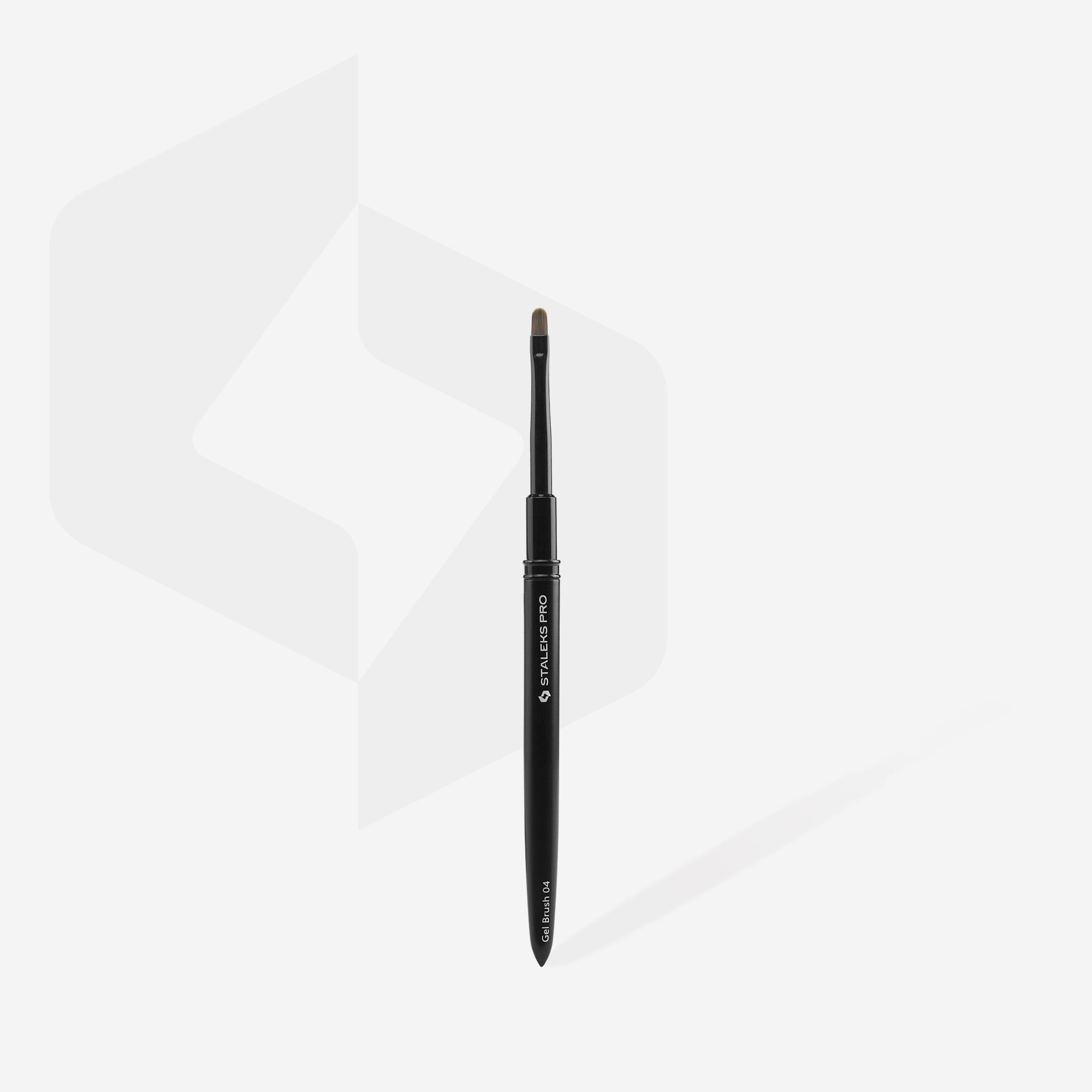 Staleks Brush - Gel Oval EXPERT 4 (width 4 mm)-STALEKS PRO-Gel Essentialz