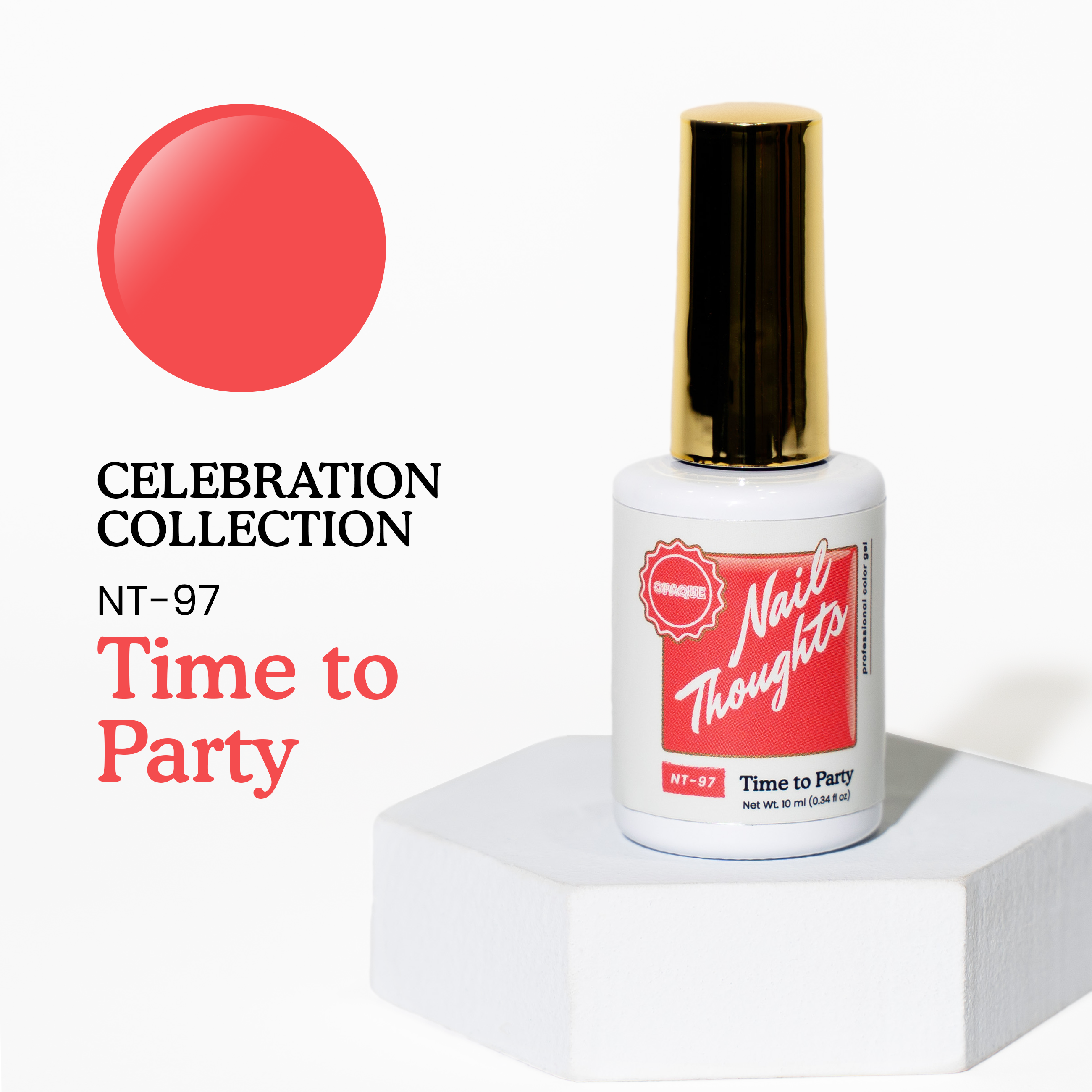 Vendor] NT-97 Time To Party G000676 | Gel Essentialz