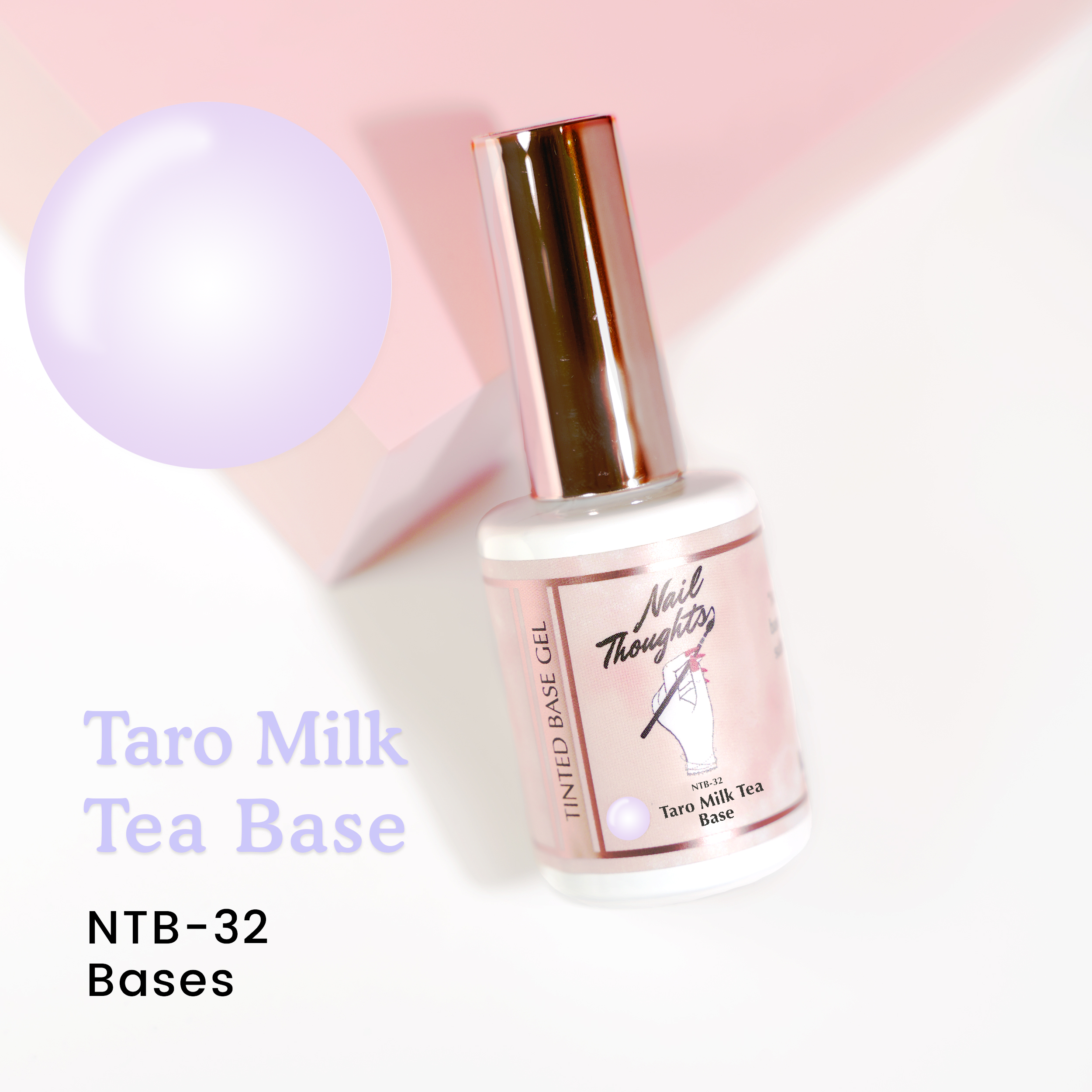 [Vendor] NT BASE-32 Taro Milk Tea Base, 10g NTB-32 | Gel Essentialz