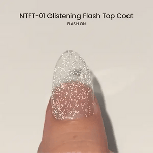 NTF TOP - Glistening Flash Top Coat Gel