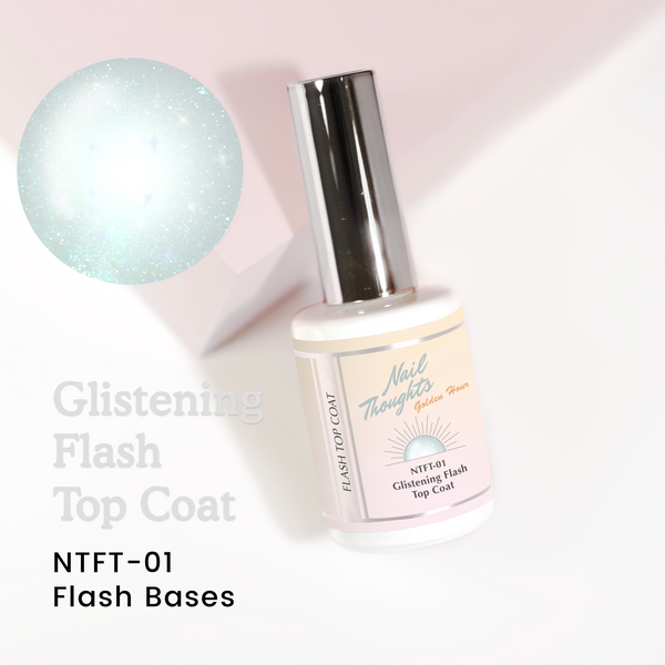 NTF TOP - Glistening Flash Top Coat Gel - Gel Essentialz