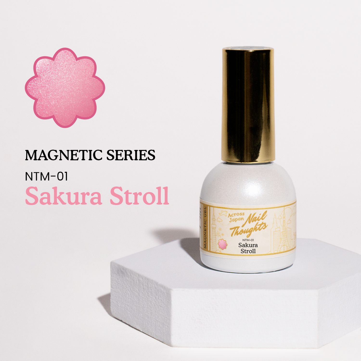 NTM-01 Sakura Stroll Magnetic Gel-Magnetic-Kokoist-Gel Essentialz