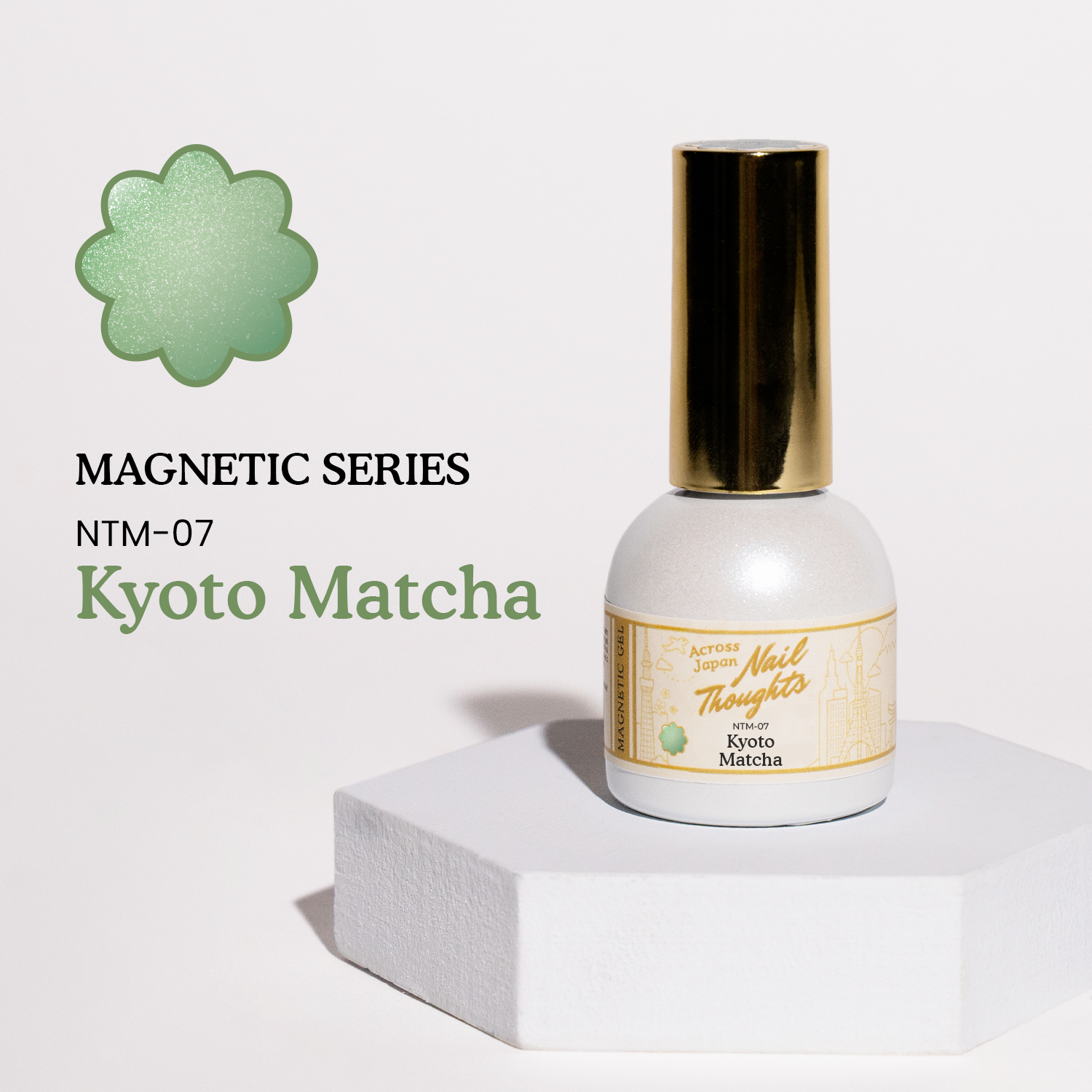 Vendor] NTM-07 Kyoto Matcha Magnetic Gel NTM-07 | Gel Essentialz