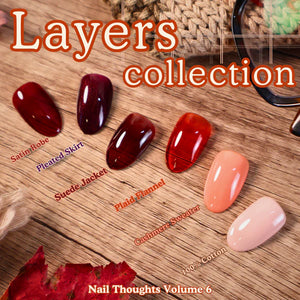 Nail Thoughts Color Gel Collection - Vol. 6 (NT79 - NT84)