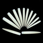 Natural Stiletto Art Tips 10 pack