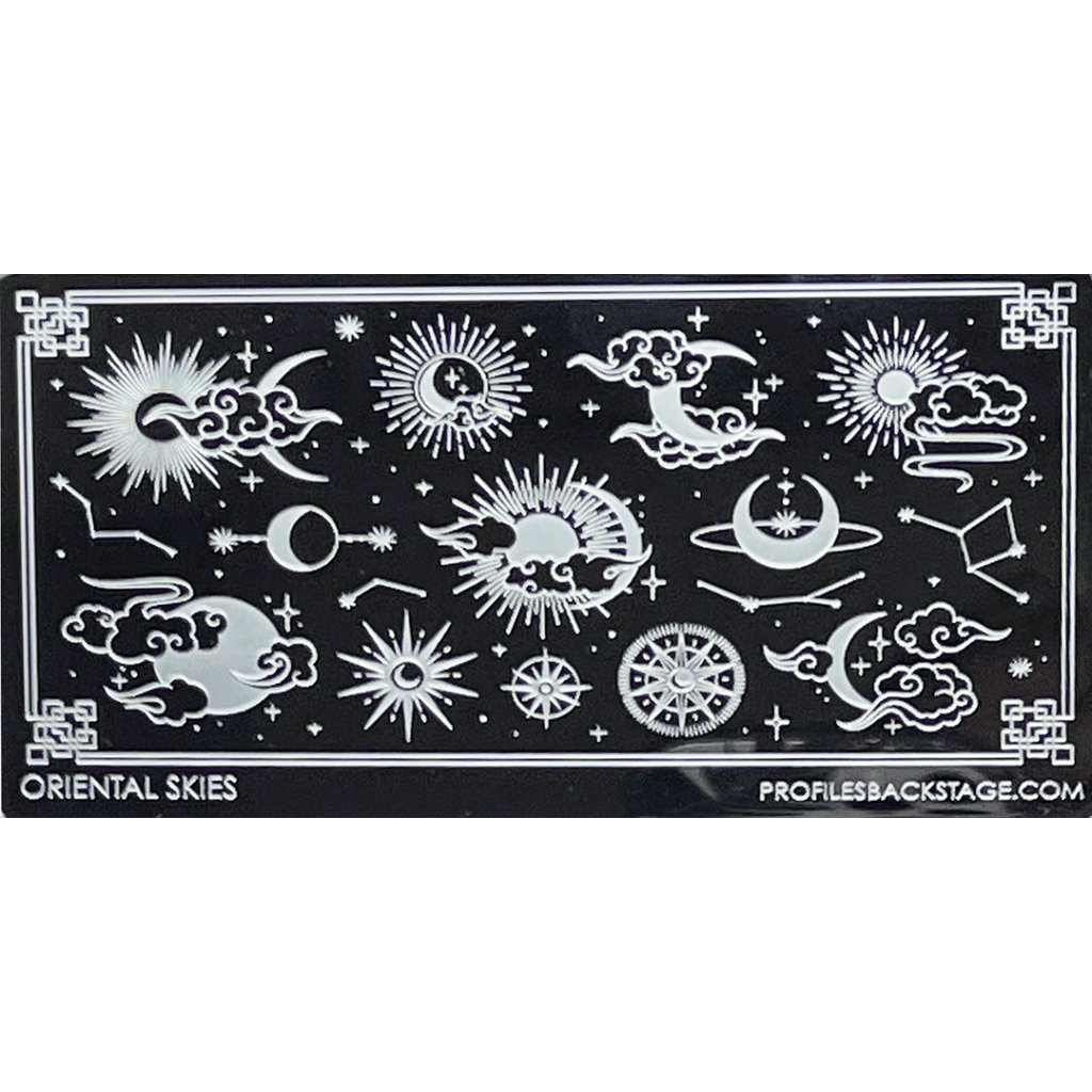 Oriental Skies Pf Stamping Plate 027
