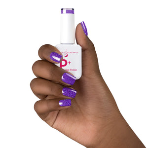 P+ Amethyst Kiss, Glitter Gel Polish 10 ml