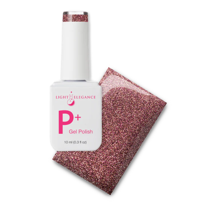 P+ Anxiously Awaiting, Glitter Gel Polish 10 ml