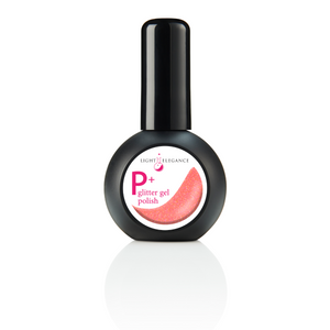 P+ Bubblegum Baby, Glitter Gel Polish 15 ml (D)