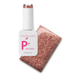 P+ Champagne Problems, Glitter Gel Polish, 10 ml