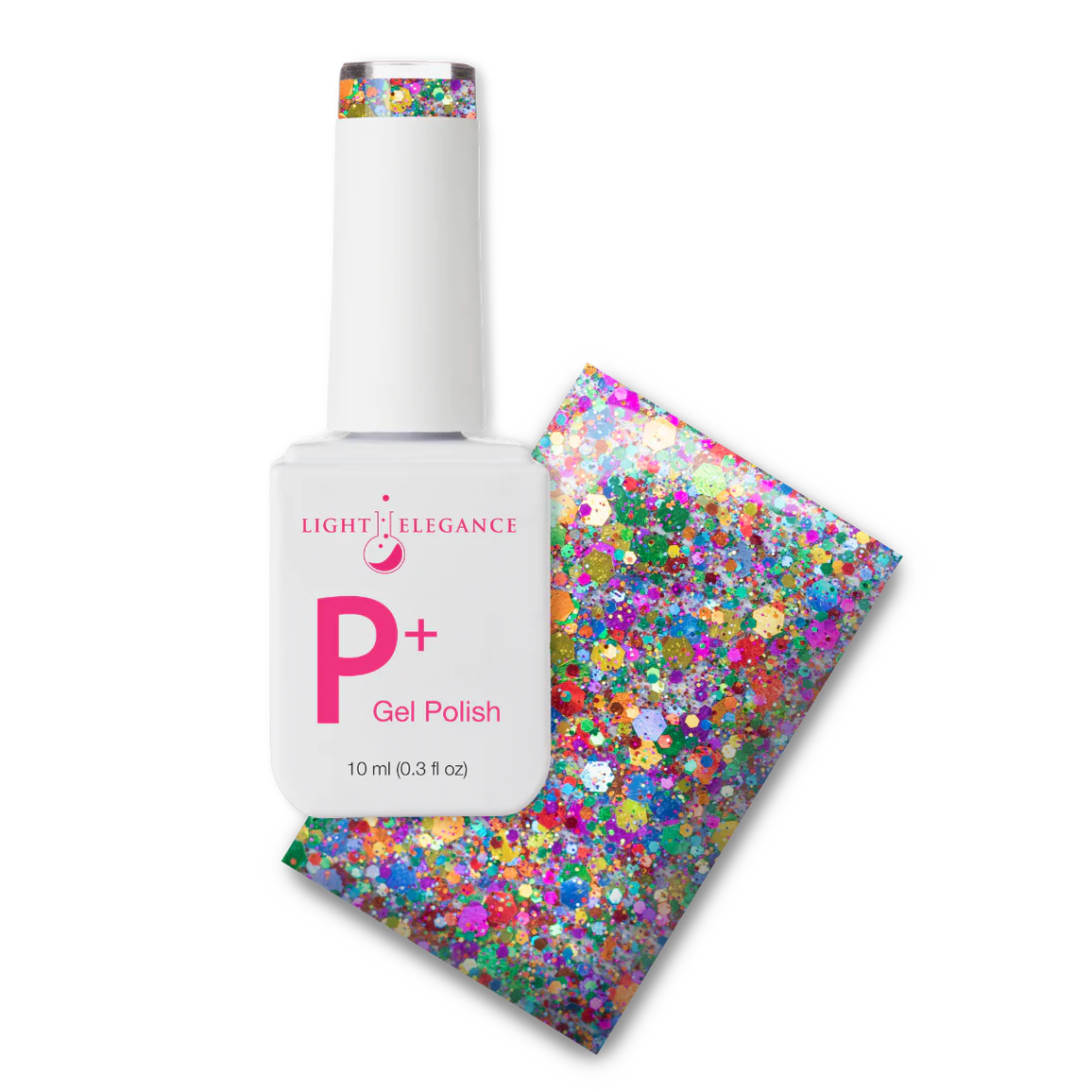 P+ Everyone's A Critic, Glitter Gel Polish 10ml